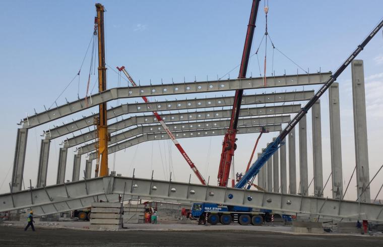 Clinker Storage Shed for Sharjah Cement Factory | e.construct