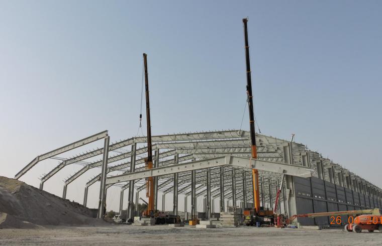 Clinker Storage Shed for Sharjah Cement Factory e.construct